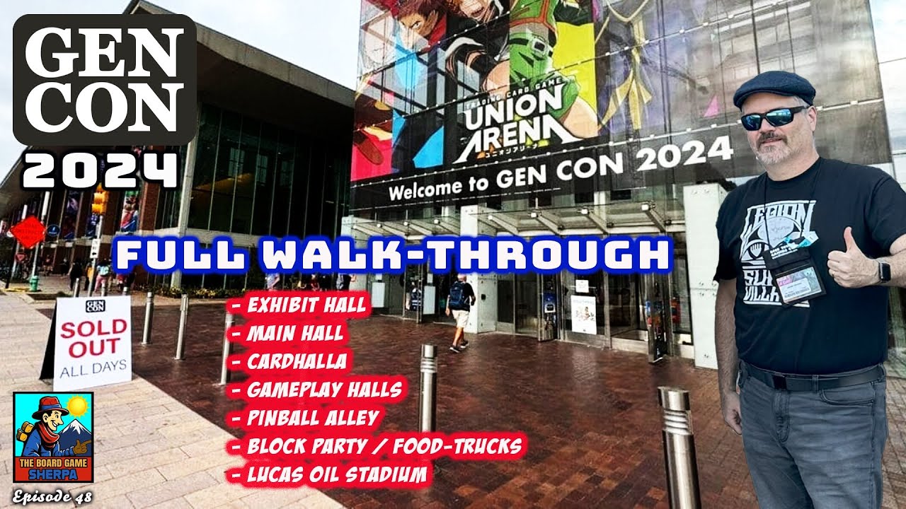 Gen Con 2024 FULL WALK-THRU #gencon2024 #GenCon