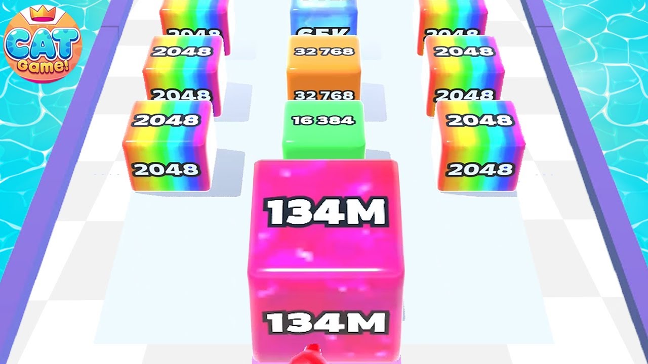 ⭐ Jelly Solo APK Gameplay - Jelly Run 2048 APK New Shape Mobile Games Walkthrough SO2048