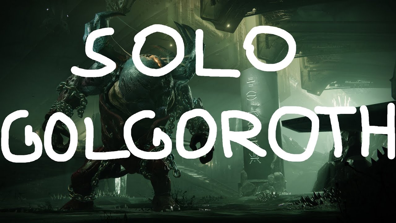 Solo Golgoroth | Prismatic Warlock | Ash and Iron | Destiny 2