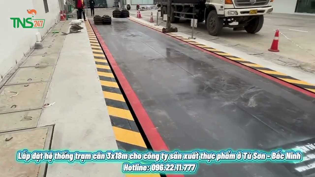 Lắp đặt cân ô tô điện tử 80 tấn 3m x 18m tại Từ Sơn Bắc Ninh - Chính hãng Keli - Hotline 0962211777