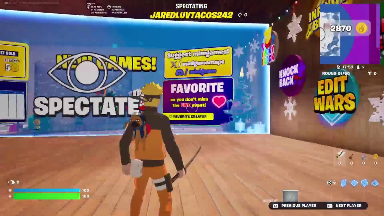Chirstmas Minigame Box Pvp live event (December 24th 2025)