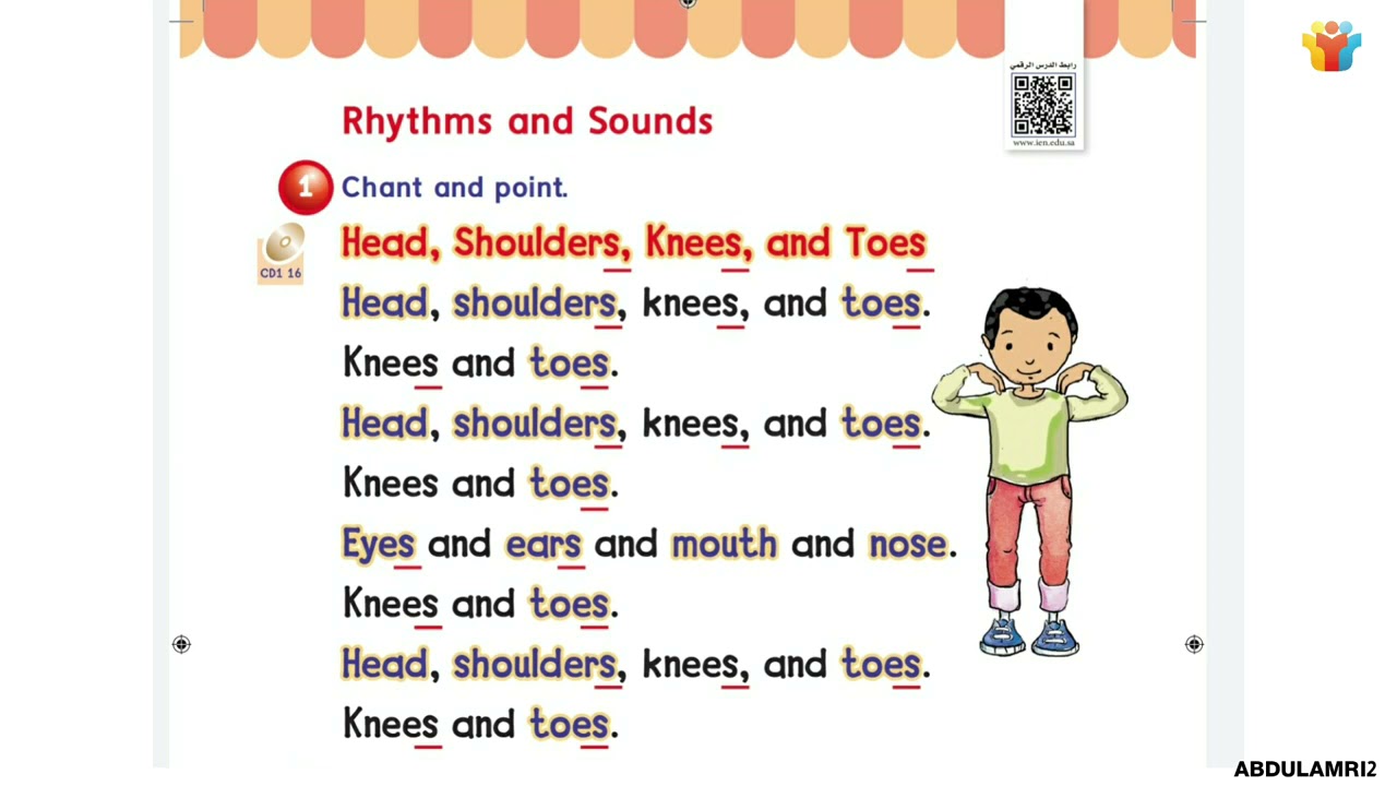 We Can 1 Unit 2 My body - Lesson 2