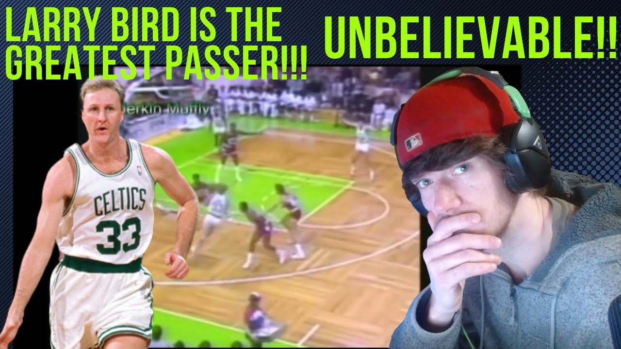 Jordan Fan Reacts To Larry Bird Greatest Passer of All Time (Re-edit w/ New Footage)