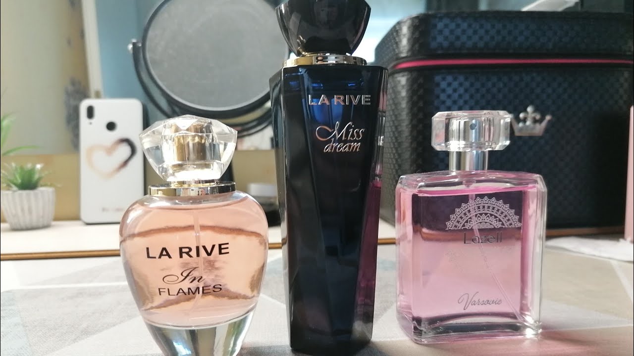 Бюджетная парфюмерия (ч. 5) LA RIVE In Flames, LA RIVE Miss Dream, Lazell Varsovie