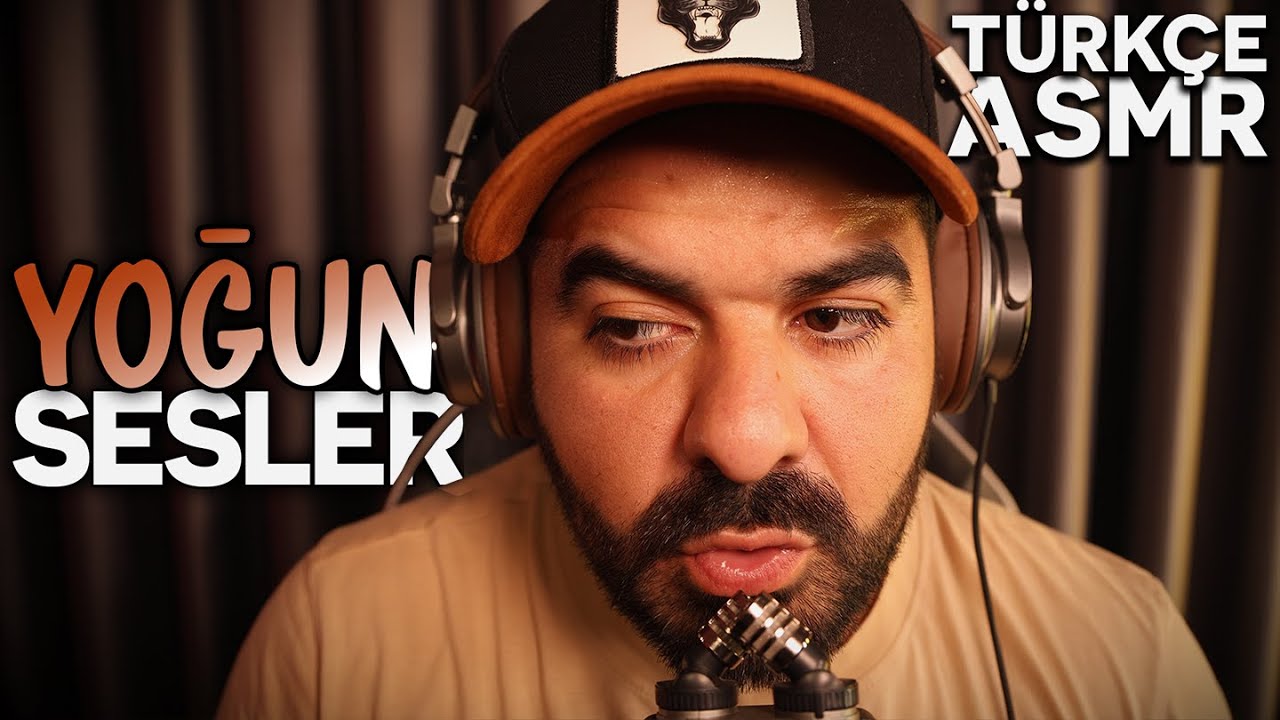 YOĞUN EL - AĞIZ - SAKAL SESLERİ | TÜRKÇE ASMR #asmr #relax #türkçeasmr