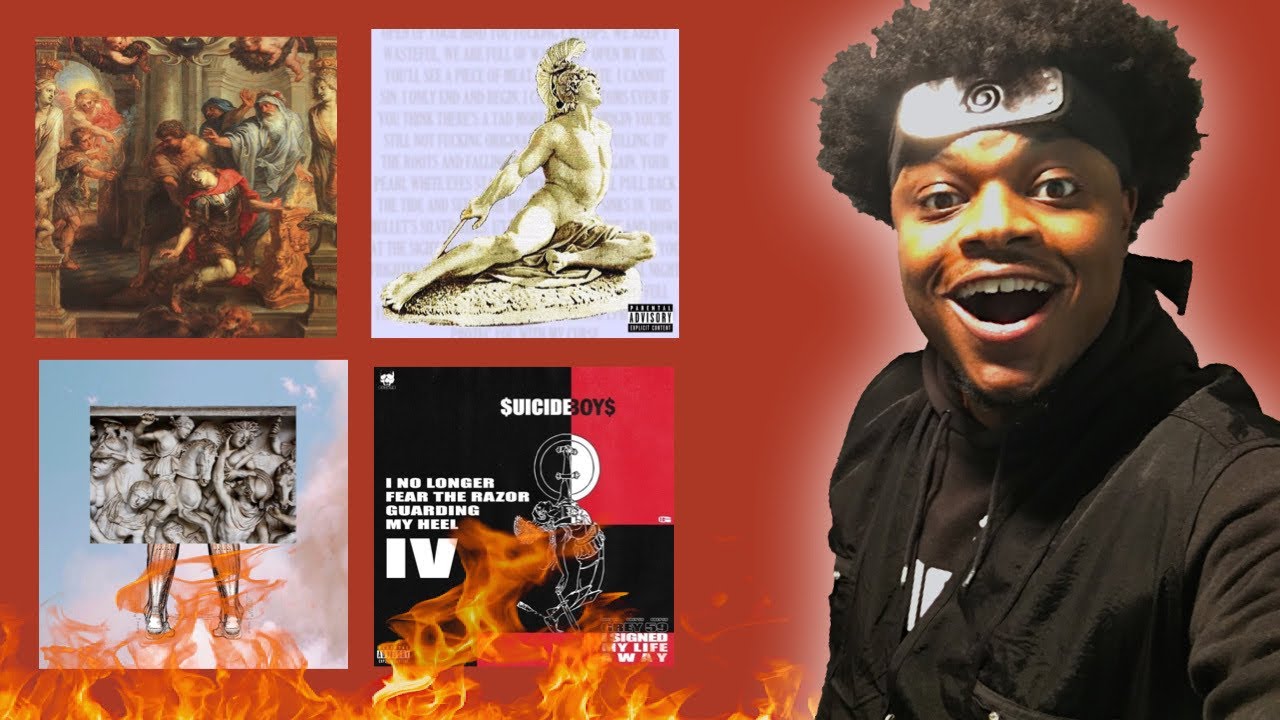 FIRST TIME HEARING @suicideboys-G59 - I NO LONGER FEAR THE RAZOR GUARDING MY HEEL (II , III , IV)