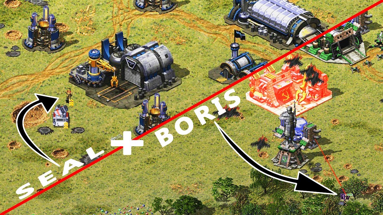 Boris+Seal vs 3 NOOBS? // Command & Conquer