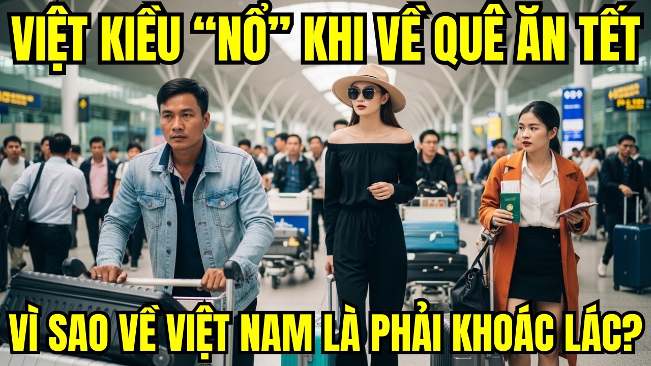 Việt Kiều “Nổ” Khi Về Quê Ăn Tết – Vì Sao Cứ Về Việt Nam Là Phải Khoác Lác?