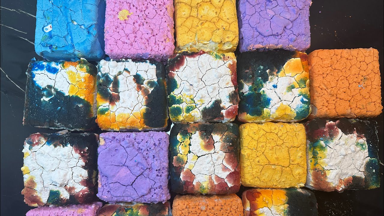 Dyed Pasted Blocks
