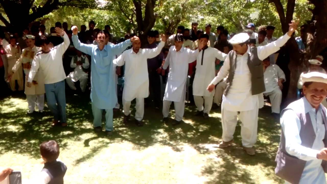 Chitrali dance in marriage party