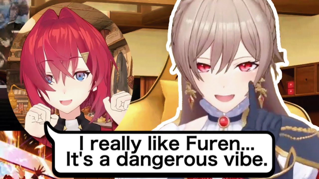 【2 points of view/ENGSUB】Ange likes Furen and Furen's reaction.【Furen clips/Nijisanji】