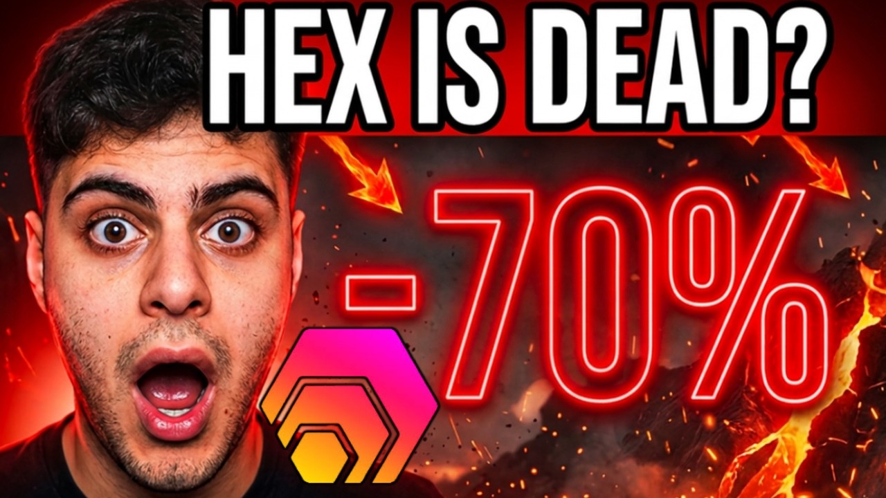 HEX IS DEAD?? 😱 $HEX DOWN 70% | WHAT HAPPENED TO HEX CRYPTO?