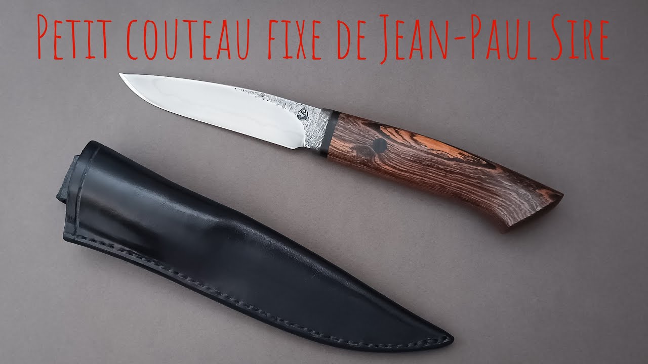 Petit couteau fixe de Jean-Paul Sire