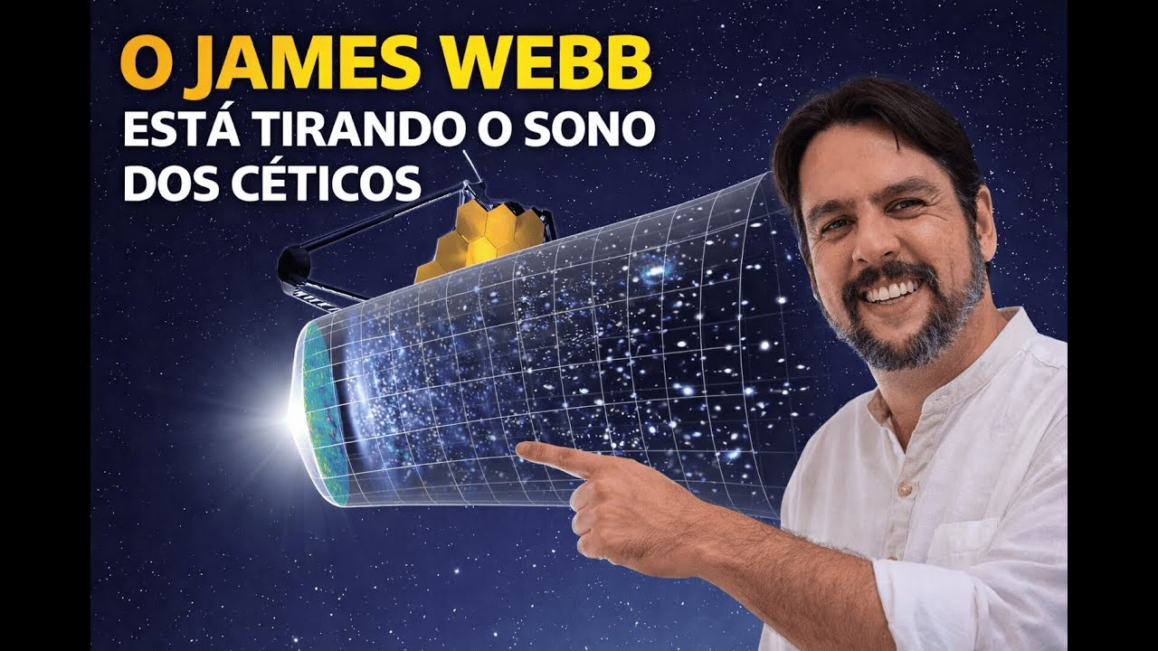 Como uma GALÁXIA DESCOBERTA pelo TELESCÓPIO JAMES WEBB destrói a EVOLUÇÃO das galáxias