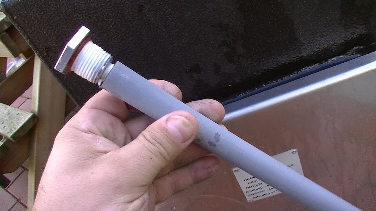 Kirami Badefass - Günstige Opferanode selbst herstellen