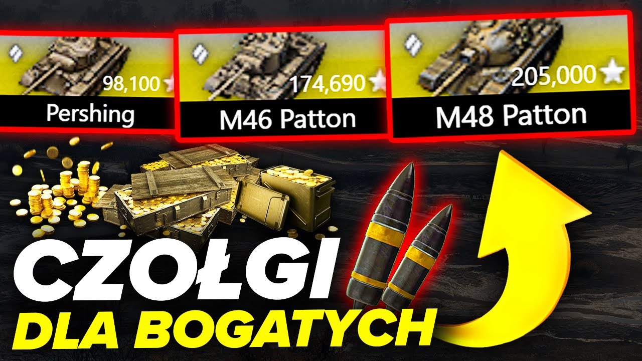 CZOŁGI DLA BOGATYCH W WORLD OF TANKS