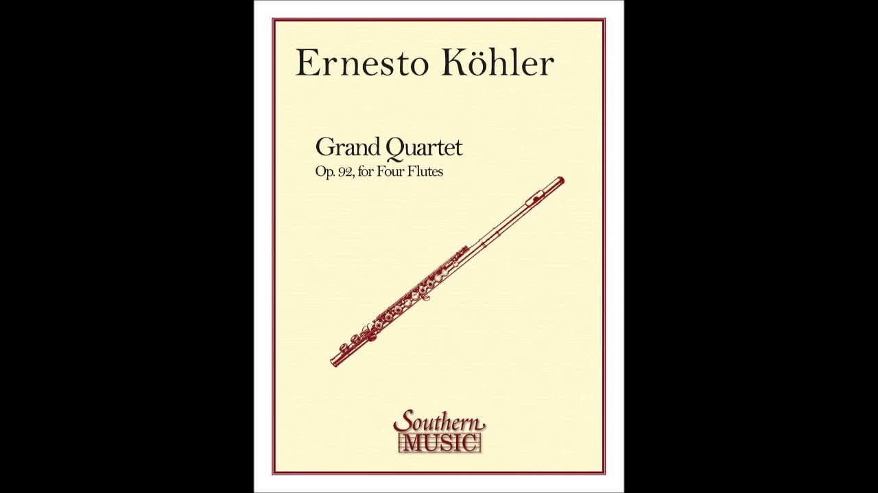E. K&ouml;hler - Grand Quartet, Op. 92 - III. Scherzo