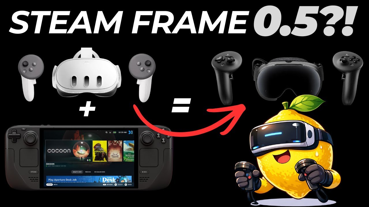 Steam Frame 0.5?! Turn your Quest 3 into a Steam Frame!