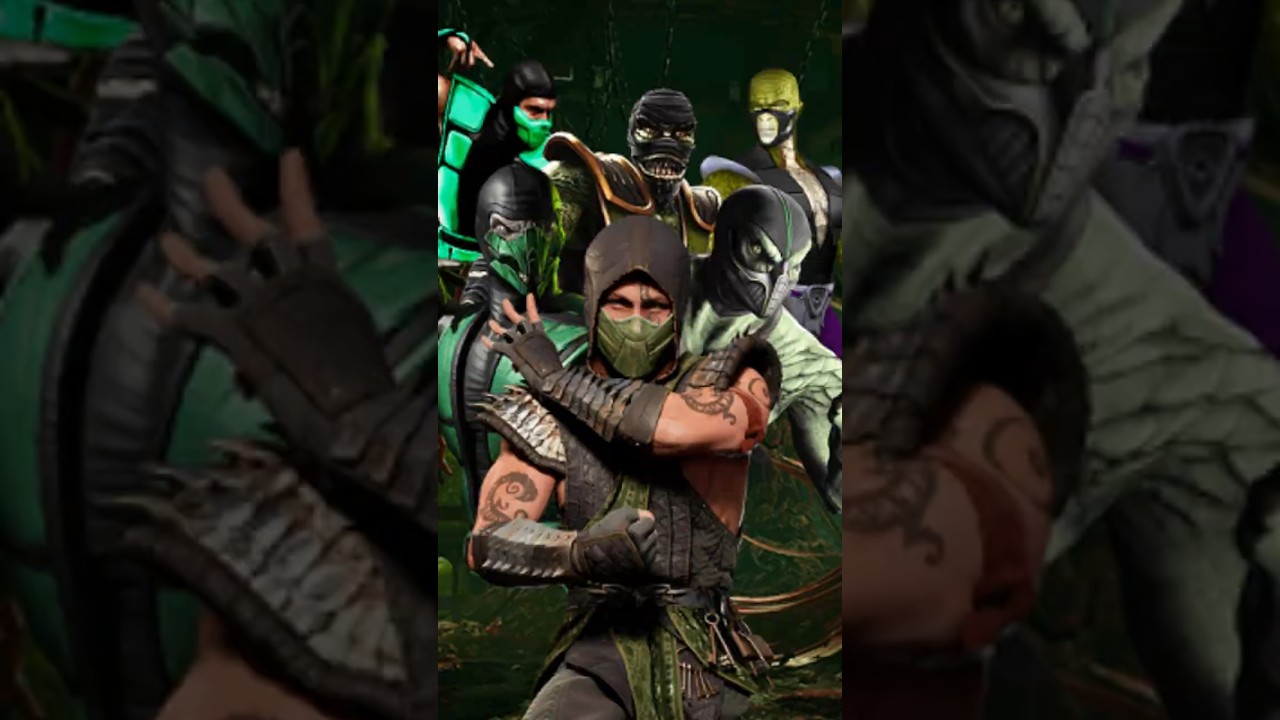 The Evolution Of Reptile in Mortal Kombat #Shorts