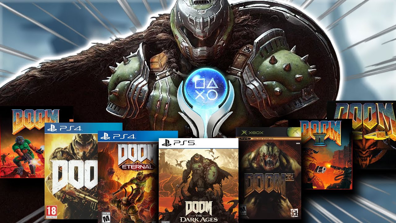 I Finally Platinum'd Every DOOM Game !