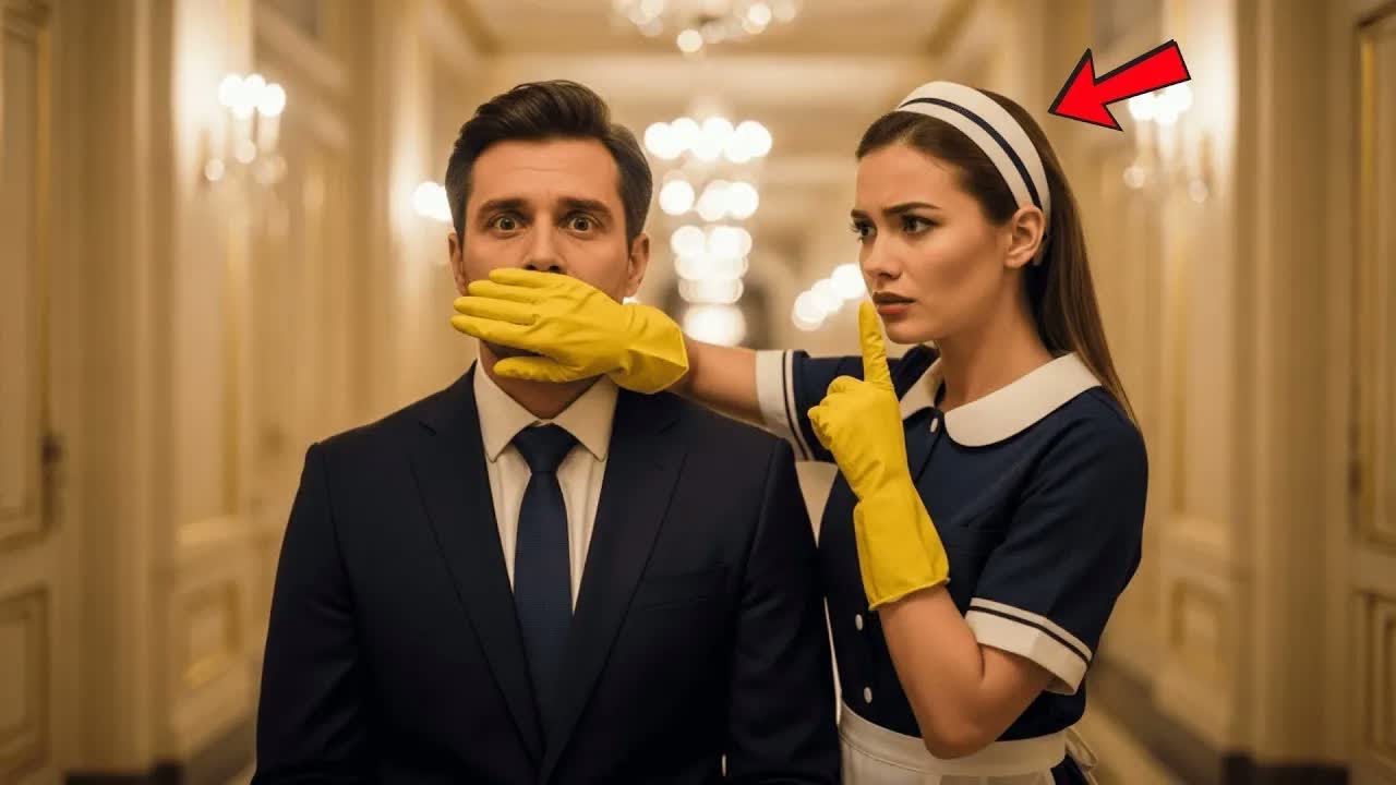 Milionario Torna Prima A Casa… E La Colf Gli Dice Di Fare SILENZIO… Il Motivo…