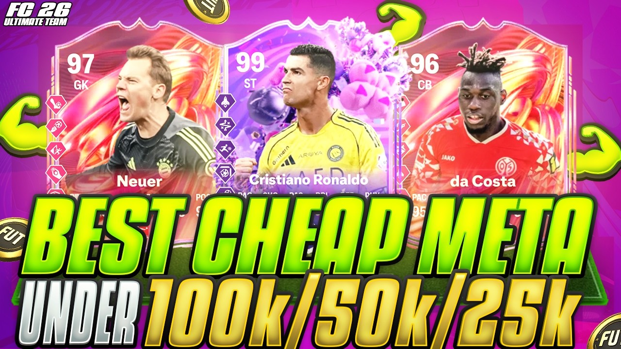 FC 26 | ЛУЧШИЕ ДЕШЕВЫЕ МЕТА-ИГРОКИ ДО 100к/50к/25к💰НА КАЖДУЮ ПОЗИЦИЮ!🔥FC 26 ULTIMATE TEAM