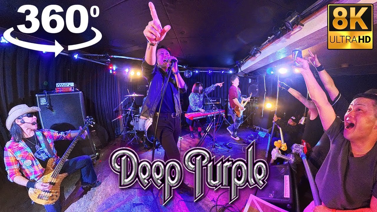 [360° / VR Video] Deep Purple - band live cover by 