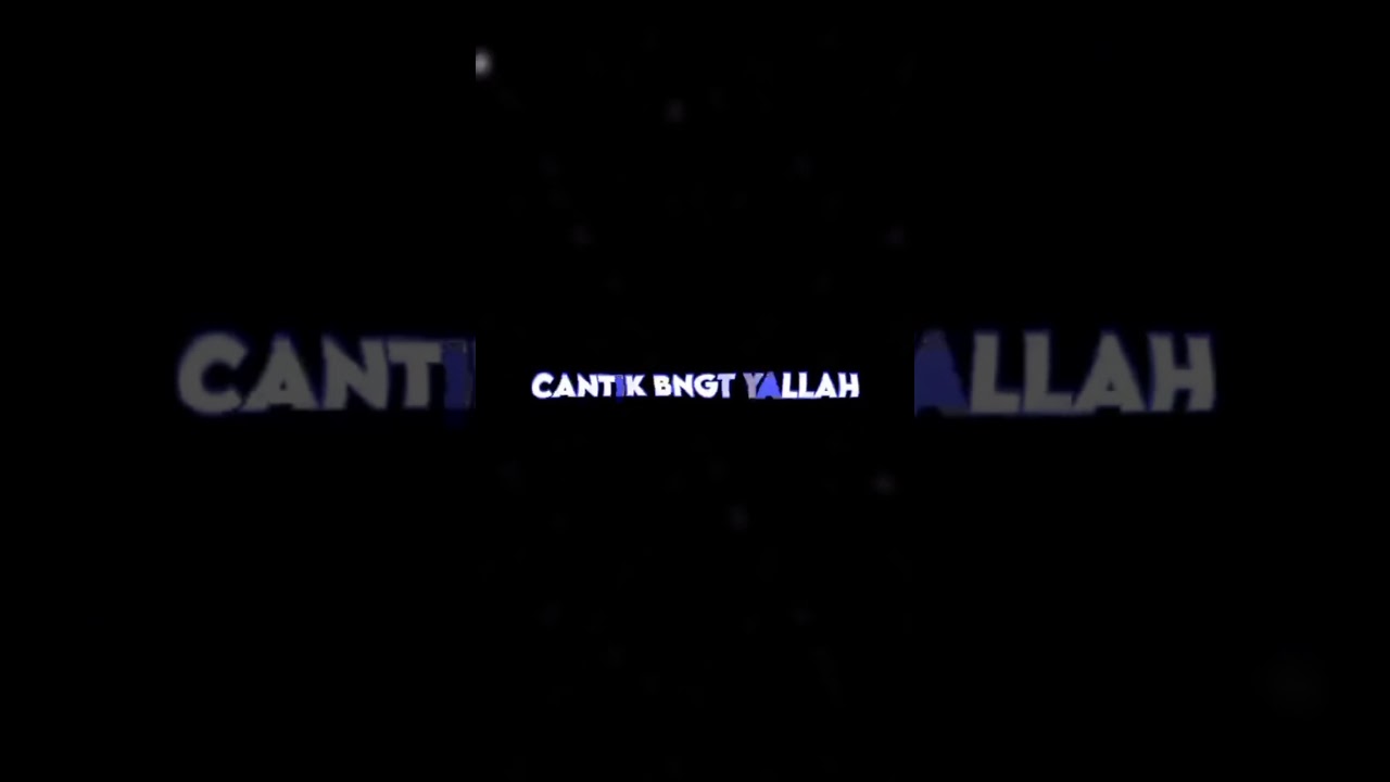 MasyaAllah cantiknya 