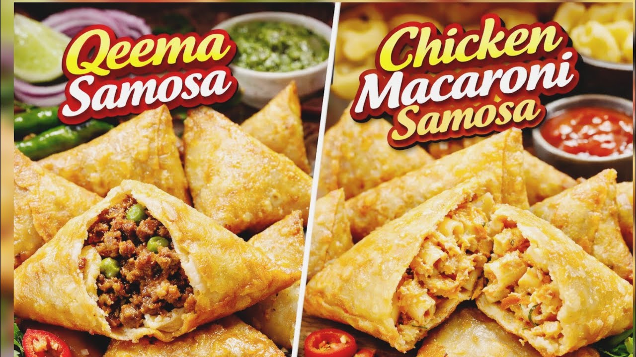   Crispy Keema Samosa & Macaroni Samosa |2 Types of Samosa Recipes l Ramadan Special Recipe 2026