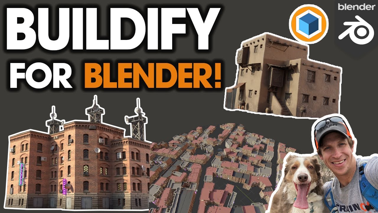 Buildify — БЕСПЛАТНЫЙ конструктор зданий для Blender!