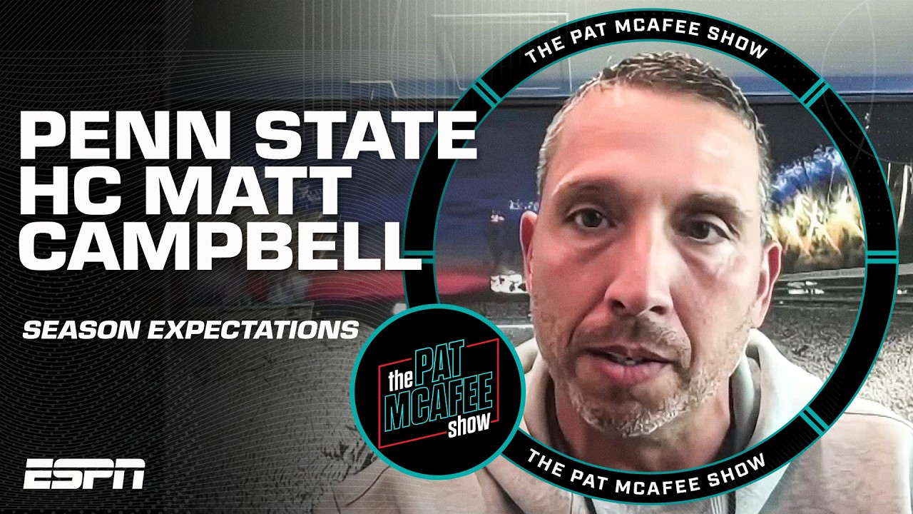 &lsquo;As good as anywhere in the country&rsquo; Matt Campbell on why he joined Penn State | The Pat McAfee Show