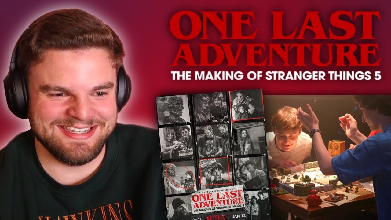 Stranger Things Season 5 Documentary REACTION! (One Last Adventure)