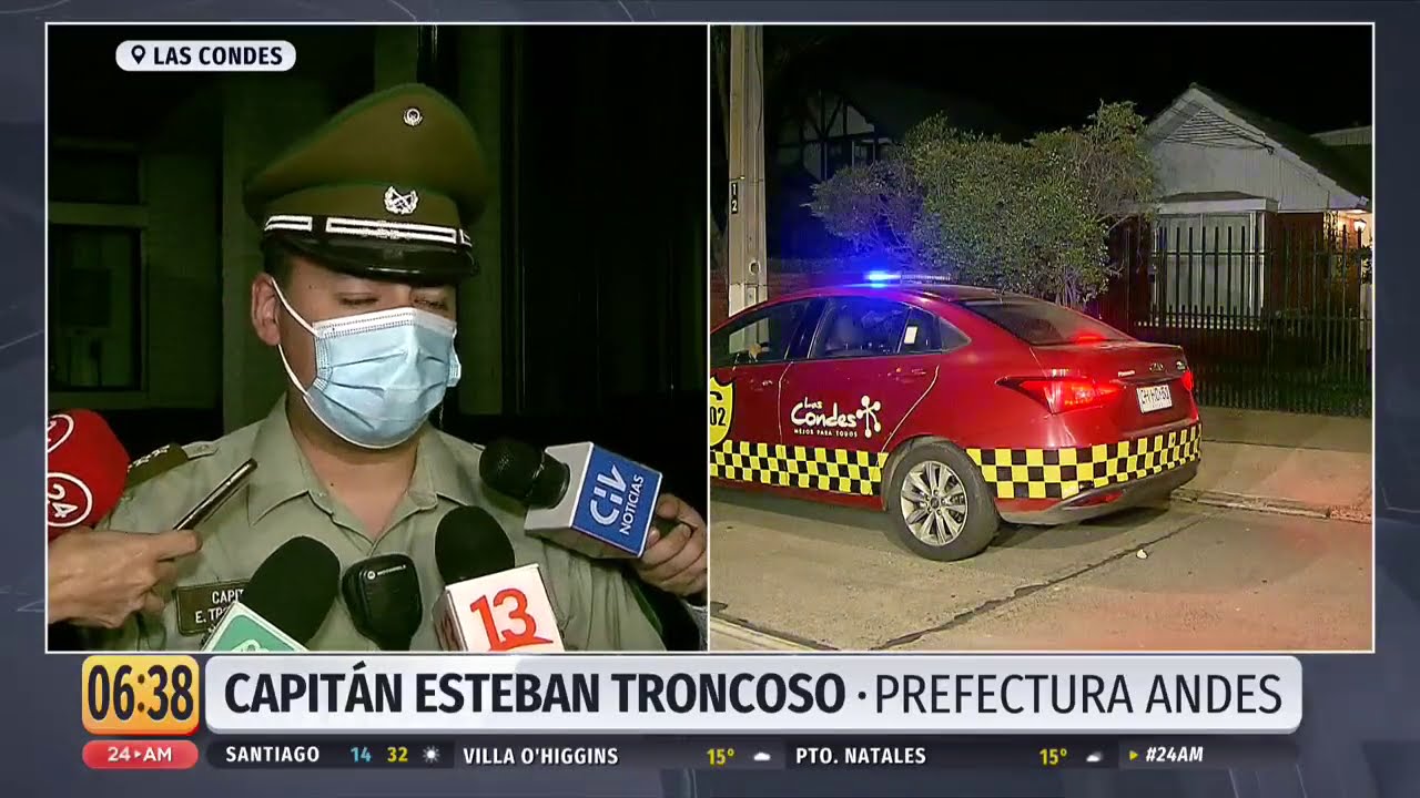 Detienen a cinco sujetos que robaron diversas especies en Las Condes | 24 Horas TVN Chile