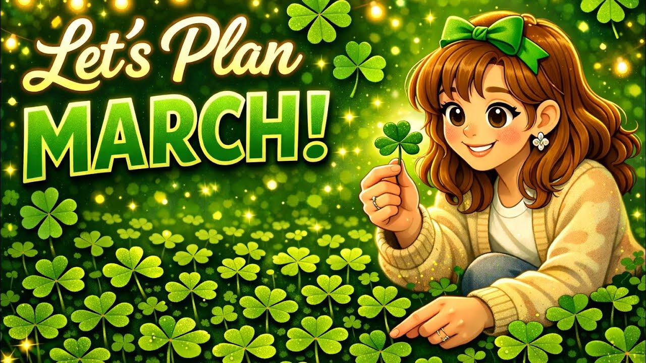 March Planner Setup 🍀 Let’s Plan Together!