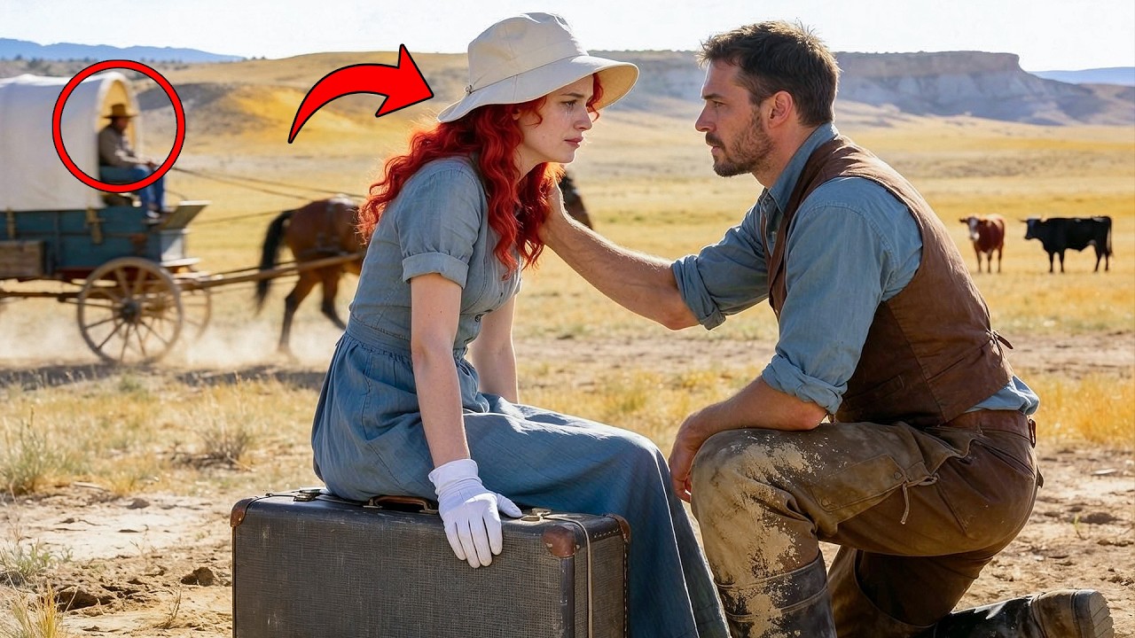 She Was Left Behind When The Wagon Train Moved On, The Cowboy Said “You’ll Go With Me Now”