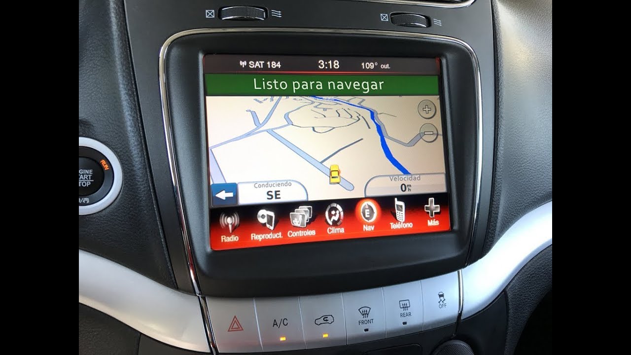 Dodge Chrysler | Actualización Mapas GPS Garmin Alertas | Uconnect RB5 8.4N | Fiat Maserati | Update