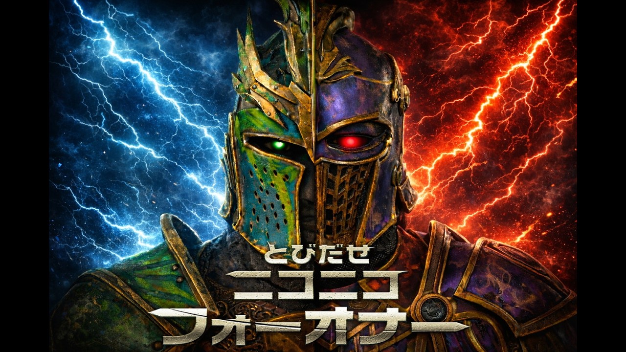 とびだせニコニコフォーオナー[ForHonor]夕方オナー