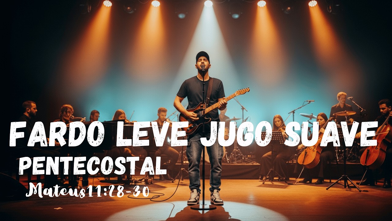 🎙️ FARDO LEVE JUGO SUAVE / *LANÇAMENTO* /PENTECOSTAL/WORSHIP/ MAT. 11-25:30 🕎✝️🔥🎙️ 🎶   🎸