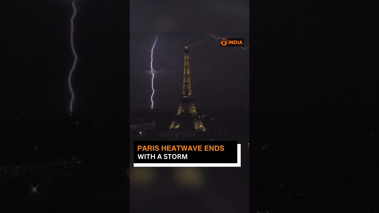 Rain Brings Relief to Paris After Record-Breaking Heatwave