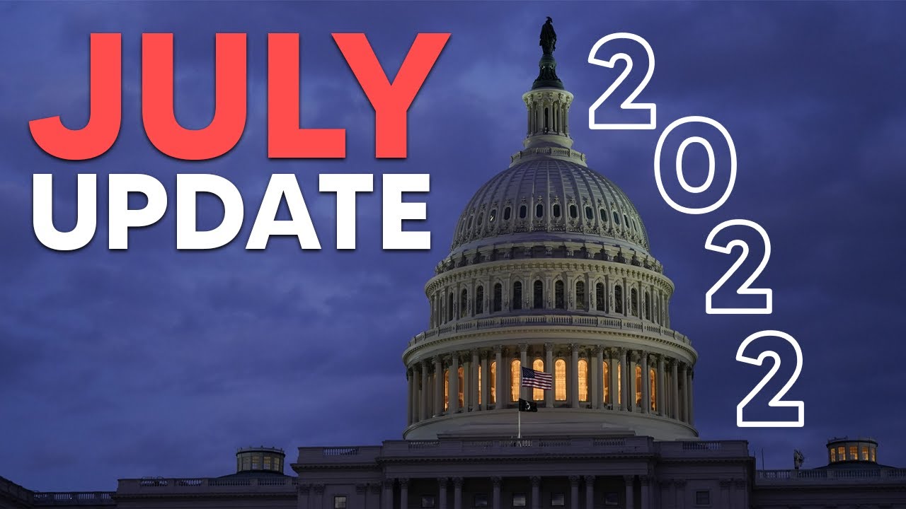 The 2022 Senate Elections as of July 18th, 2022