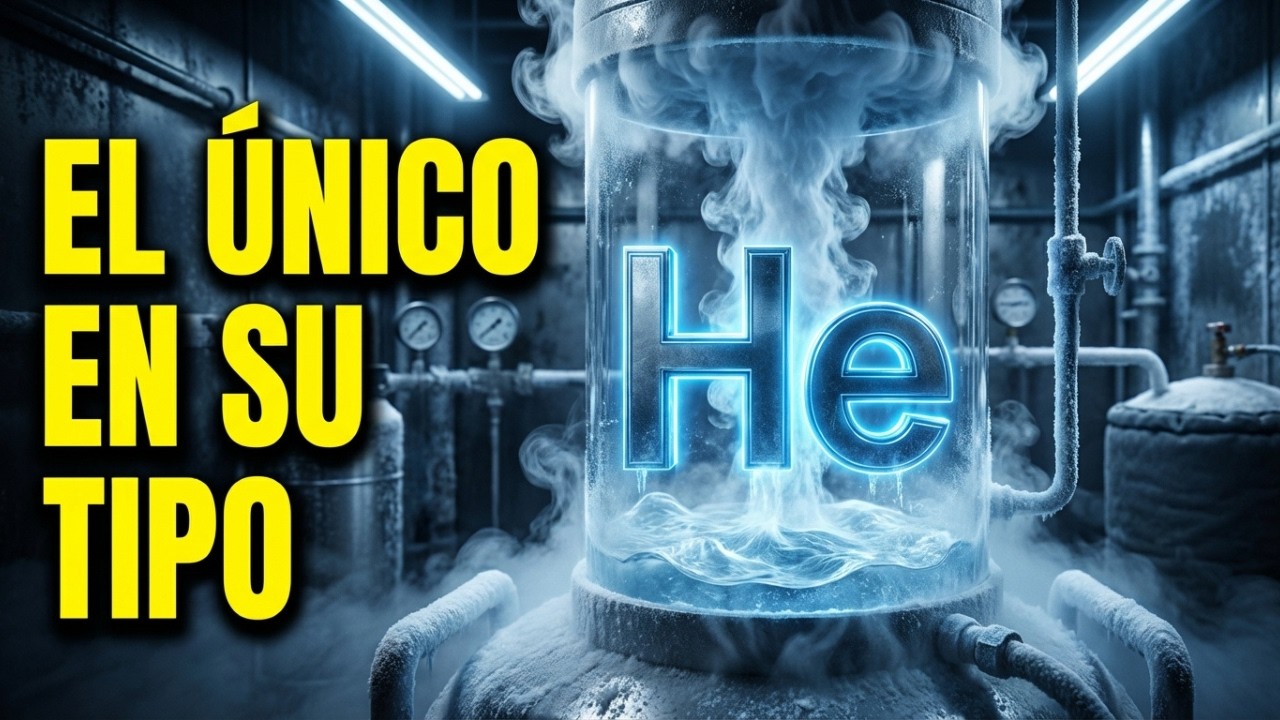 Helio: El Único Elemento que Nunca se Solidifica