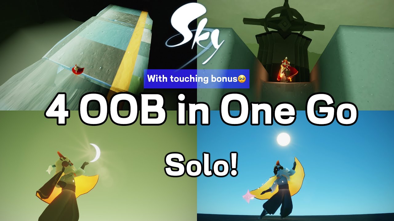 Visit 4 Wasteland OOB in one go! | Sky OOB Tutorial | Solo | Sky COTL