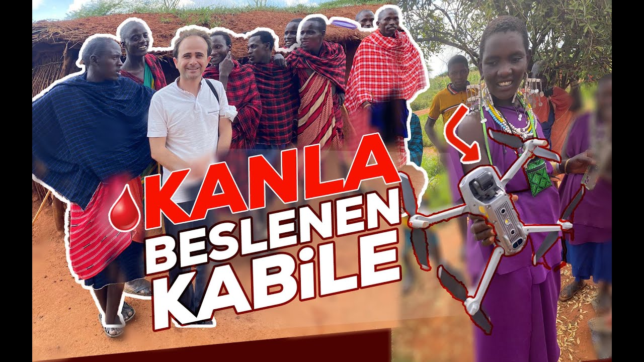 Hayvan Kanı İçerek Beslenen Afrika Kabilesini Ziyaret Ettim (Aslan Avlayan Lider Oluyor)