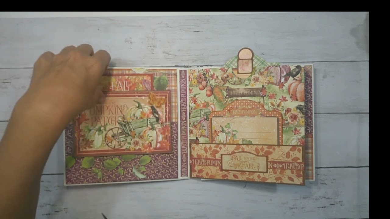 Graphic 45 Hello Pumpkin Mini Album