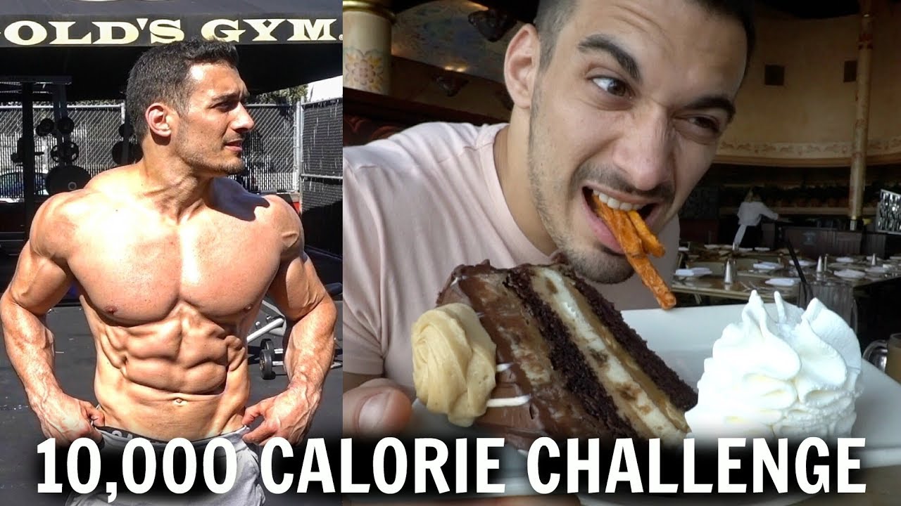 10,000 Calorie Challenge | 3 MEALS ONLY! | EPIC Cheat Day