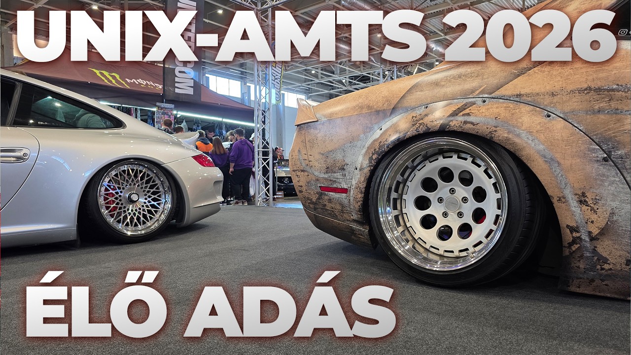 UNIX-AMTS 2026 - 2. NAP - Nemzetközi tuning építések a G Pavilonban
