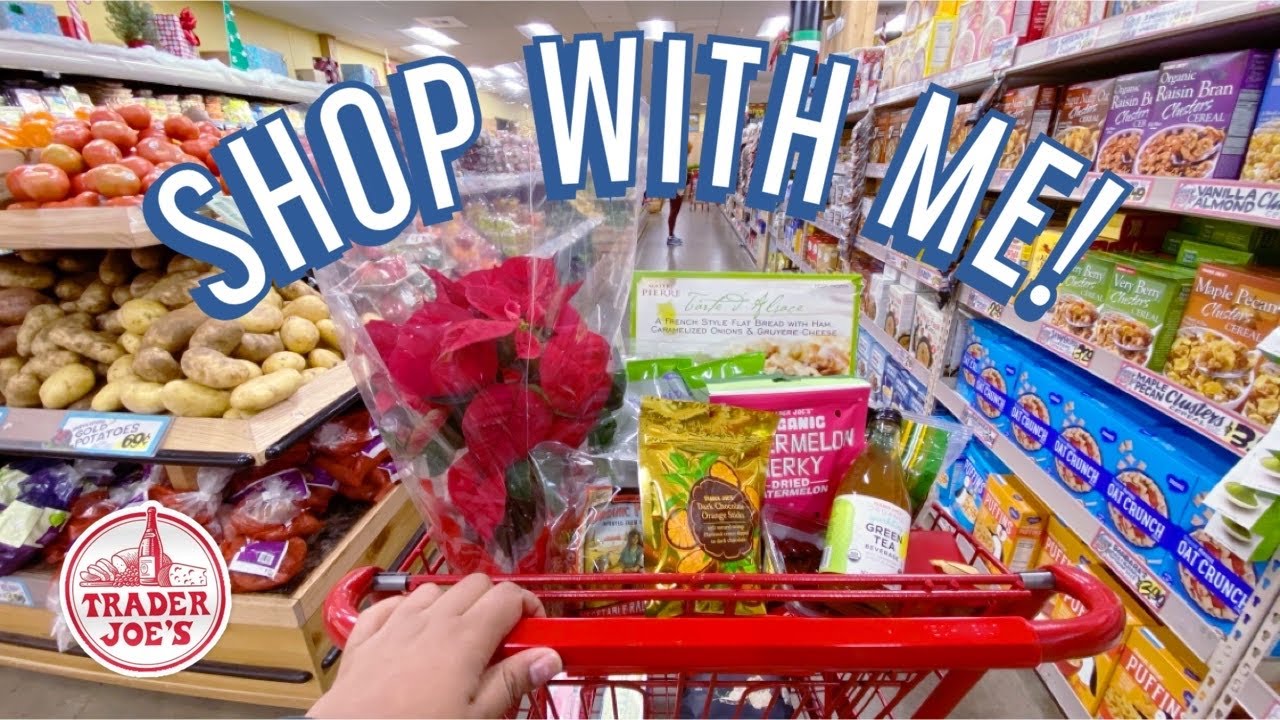 ASMR | Come Shop with me at Trader Joes | Christmas Edition!
