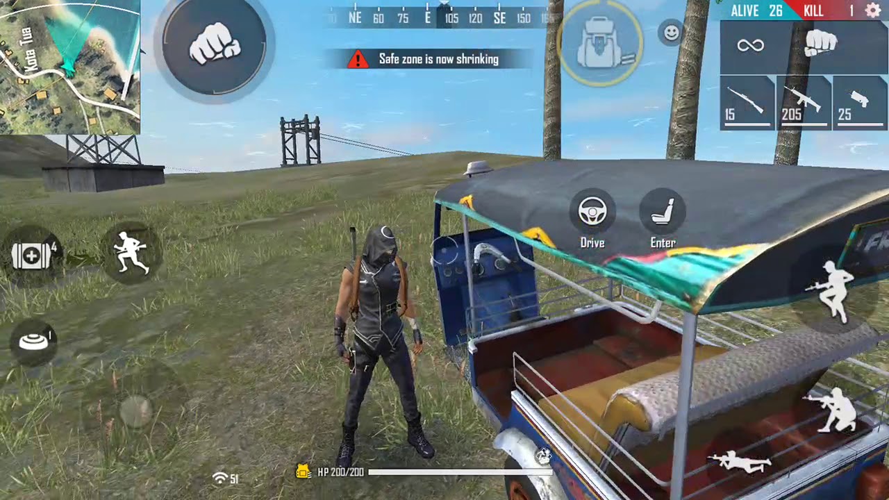 Auto gun challenge