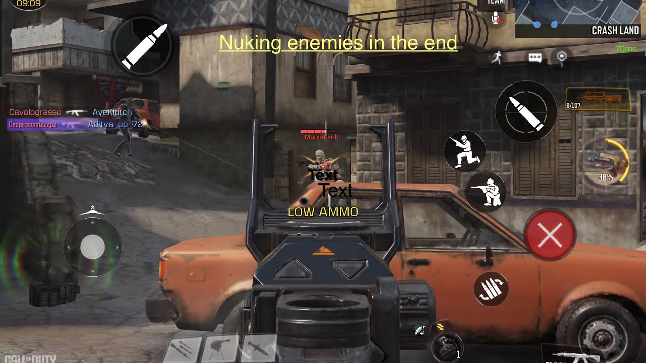 Most ruthless victory over enemies ending with the Nuke #cod mobile