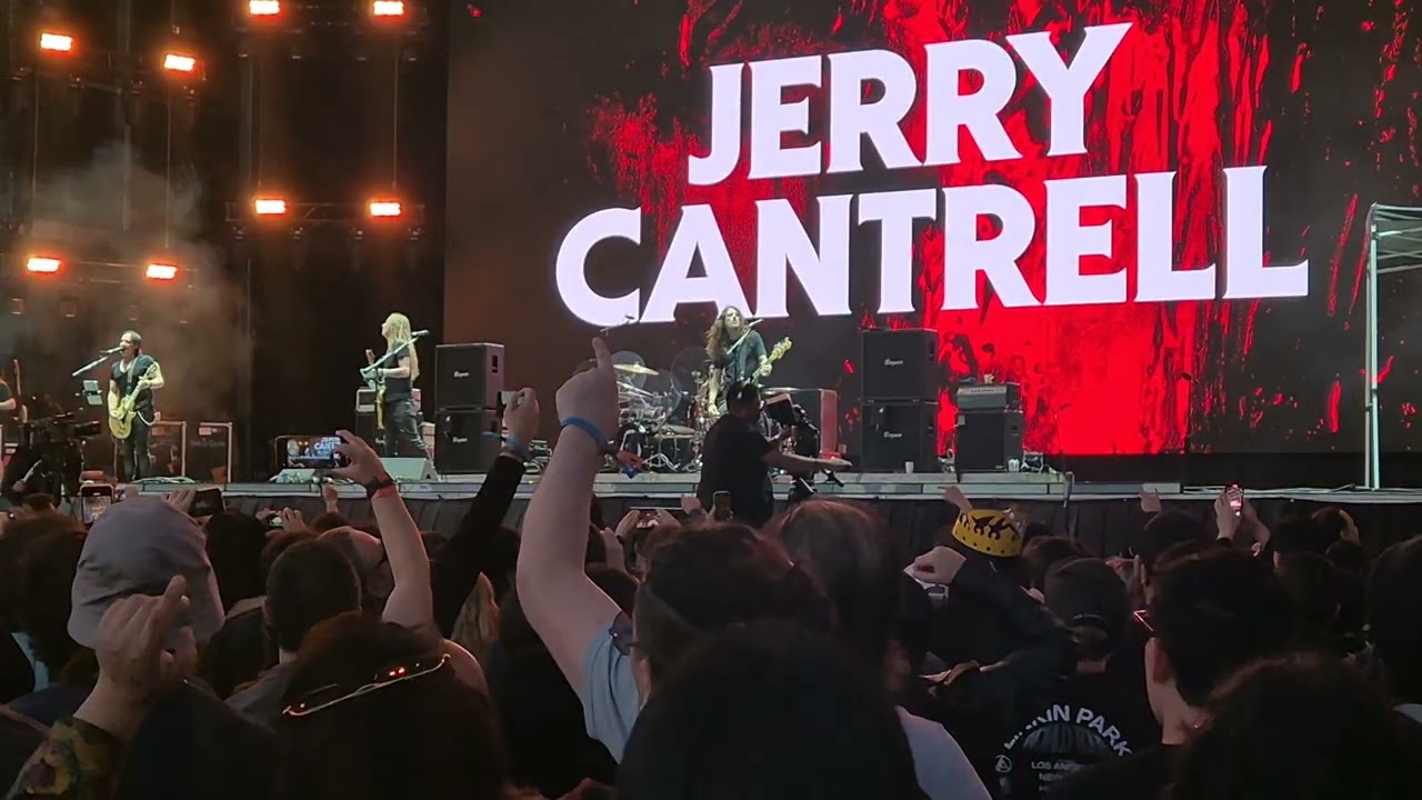 Jerry Cantrell - Rooster (Alice in chains). En Vivo @ Corona Capital 2025